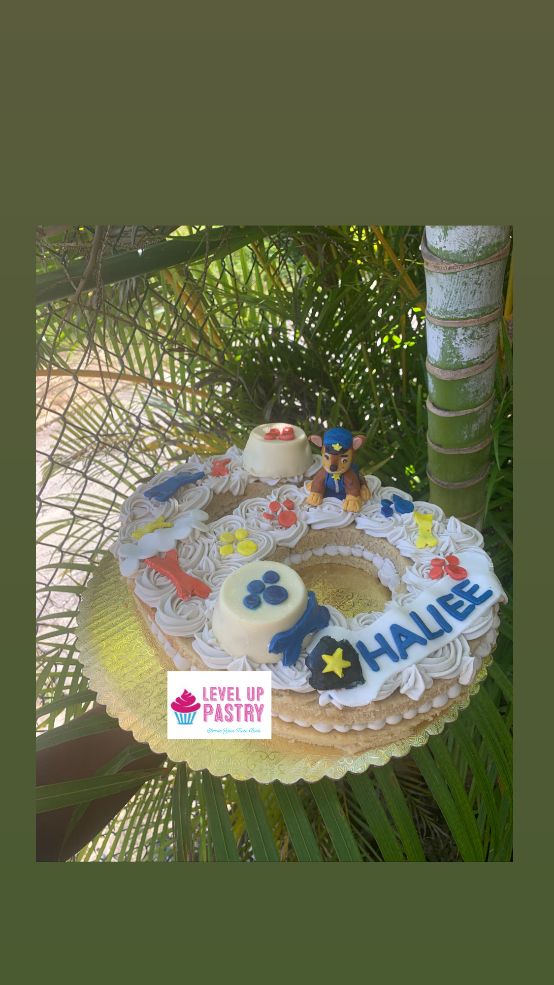 Character-themed number birthday cake